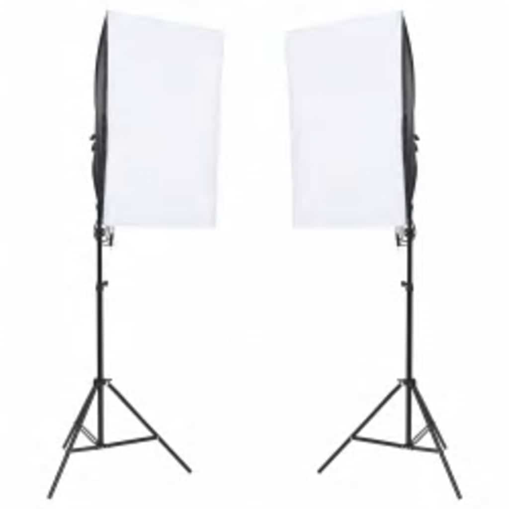 Kit per Studio Fotografico con Set Luci, Fondale e Riflettore | homemem39