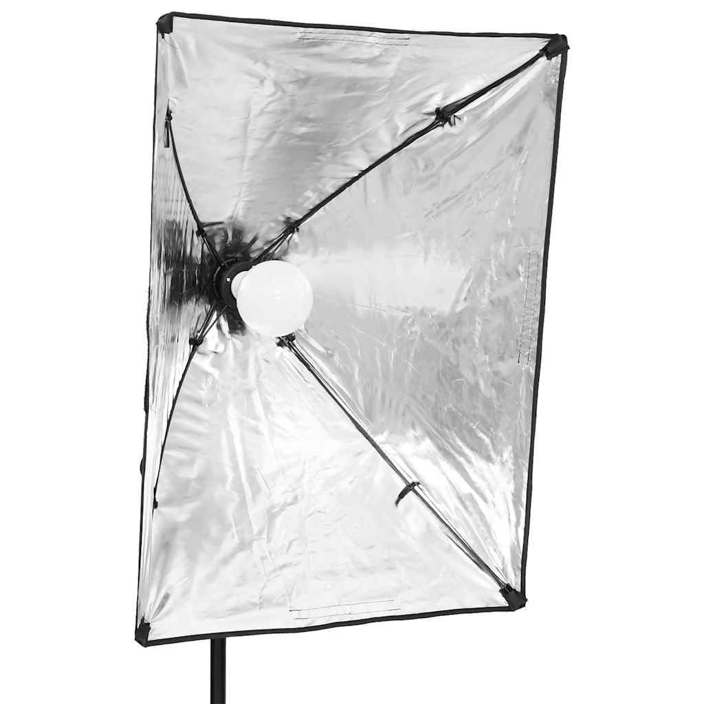 Kit per Studio Fotografico con Set Luci, Fondale e Riflettore | homemem39