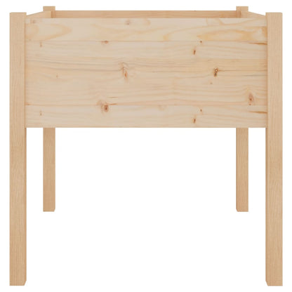 Fioriere da Giardino 2 pz 70x70x70 cm Legno Massello di Pino - homemem39