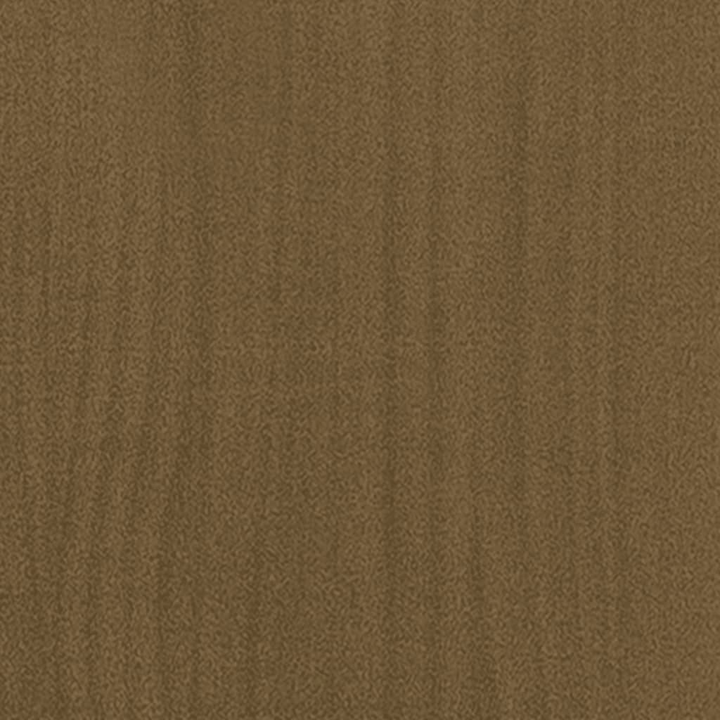 Fioriera Giardino Marrone Ambra 70x70x70 cm Legno Massello Pino | homemem39