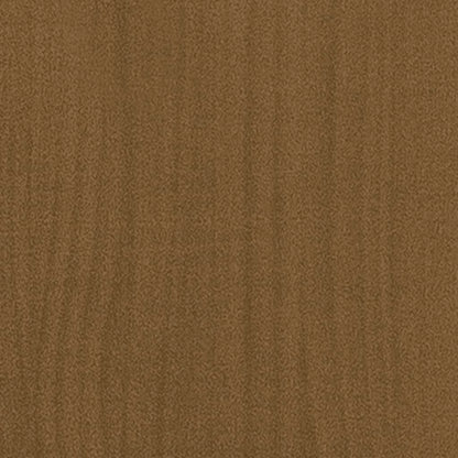 Fioriera Giardino Marrone Ambra 70x70x70 cm Legno Massello Pino | homemem39