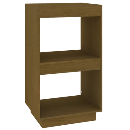 Libreria Marrone Ambra 40x35x71 cm in Legno Massello di Pino | homemem39