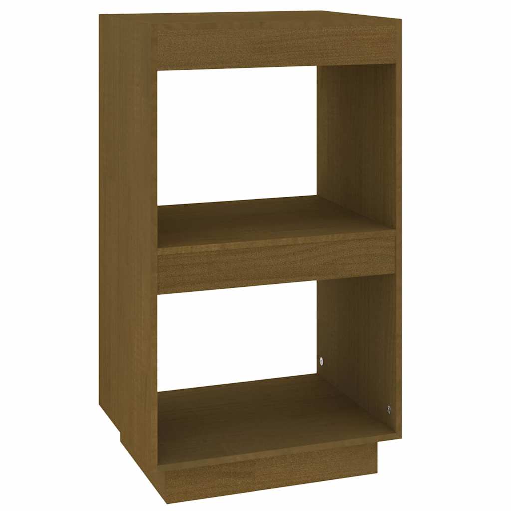 Libreria Marrone Ambra 40x35x71 cm in Legno Massello di Pino