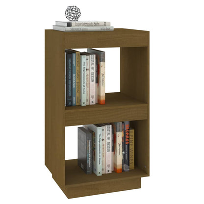 Libreria Marrone Ambra 40x35x71 cm in Legno Massello di Pino