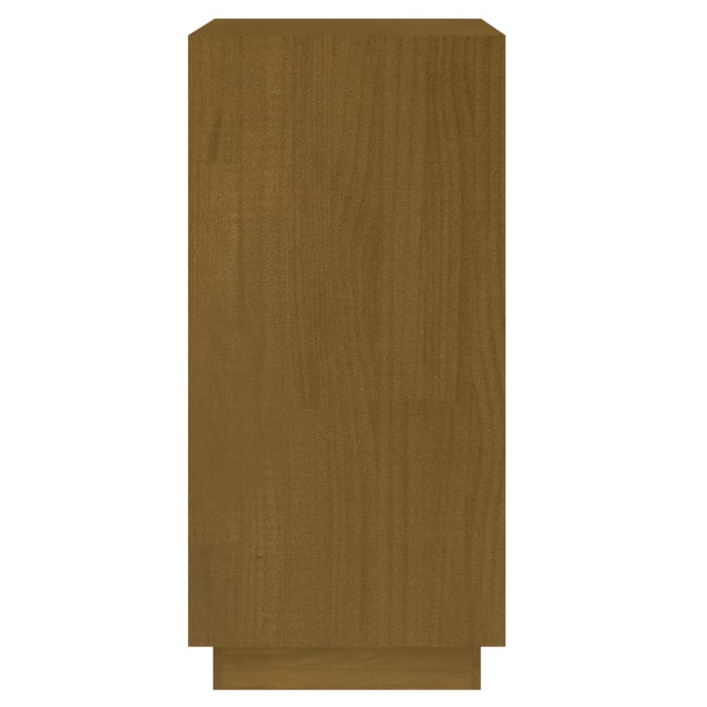 Libreria Marrone Ambra 40x35x71 cm in Legno Massello di Pino | homemem39