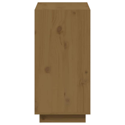 Libreria Marrone Ambra 60x35x71 cm in Legno Massello di Pino