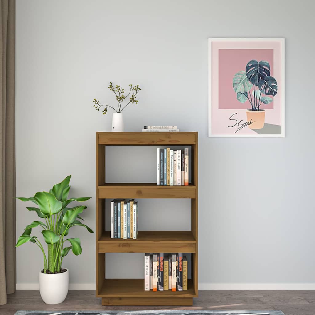 Libreria/Divisorio Ambra 60x35x103 cm in Massello di Pino | homemem39