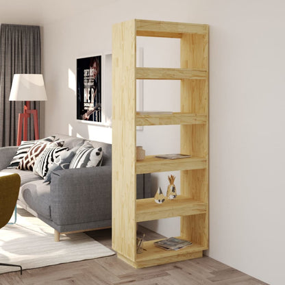 Libreria/Divisorio 60x35x167 cm in Legno Massello di Pino | homemem39