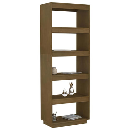 Libreria/Divisorio Ambra 60x35x167 cm in Massello di Pino