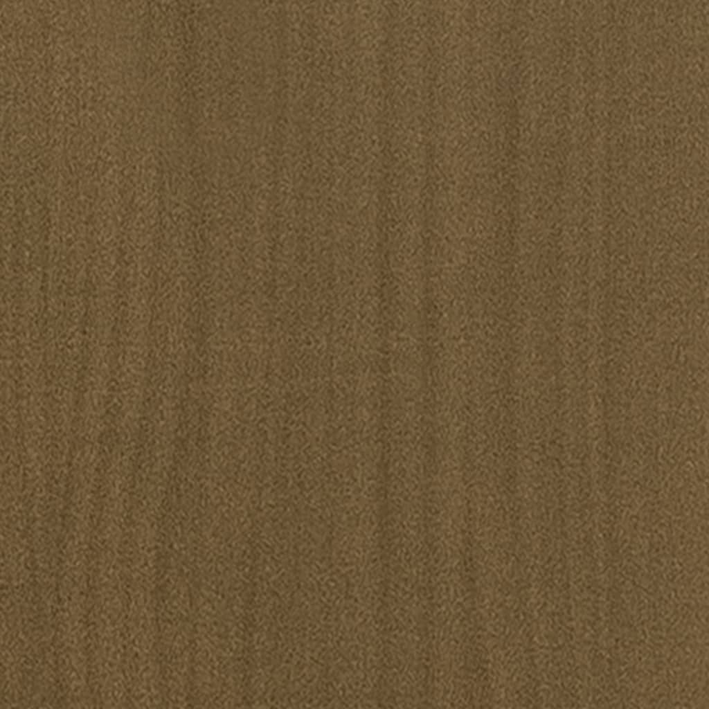 Libreria Marrone ambra 80x35x71 cm in Legno Massello di Pino | homemem39