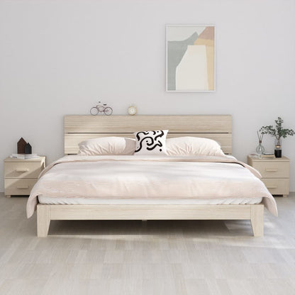 Comodini HAMAR 2 pz ambra 40x35x44,5 cm Legno Massello di Pino - homemem39