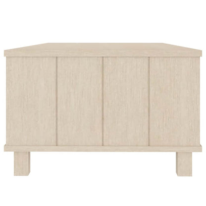 Tavolino HAMAR ambra 100x55x35 cm in Legno Massello di Pino