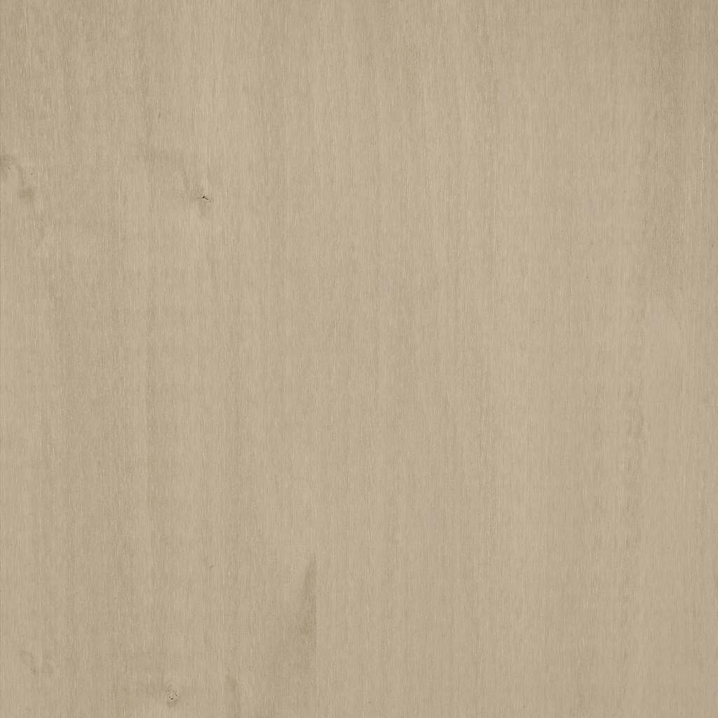 Tavolino HAMAR ambra 100x55x35 cm in Legno Massello di Pino