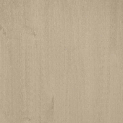 Tavolino HAMAR ambra 100x55x35 cm in Legno Massello di Pino