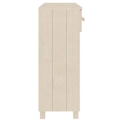 Consolle HAMAR ambra 90x35x90 cm in Legno Massello di Pino - homemem39