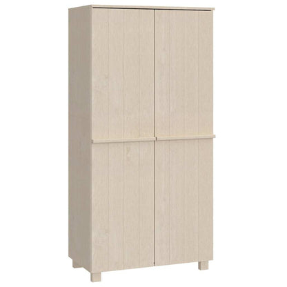 Armadio HAMAR ambra 89x50x180 cm in Legno Massello di Pino