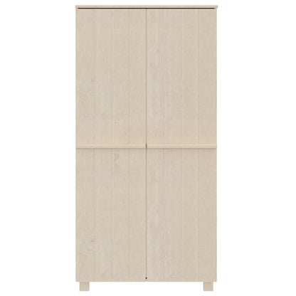 Armadio HAMAR ambra 89x50x180 cm in Legno Massello di Pino - homemem39