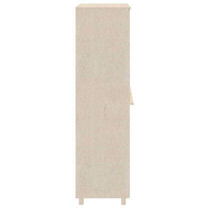 Armadio HAMAR ambra 89x50x180 cm in Legno Massello di Pino