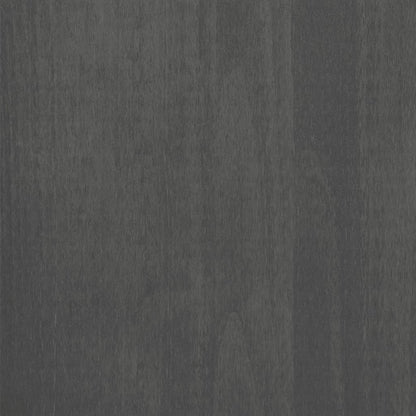 Armadio HAMAR Grigio Scuro 89x50x180 cm Legno Massello di Pino - homemem39