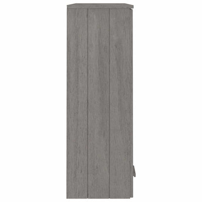 Scaffale per Credenza Grigio Chiaro 85x35x100 cm Legno di Pino