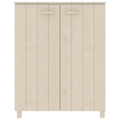 Scarpiera HAMAR ambra 85x40x108 cm in Legno Massello di Pino - homemem39