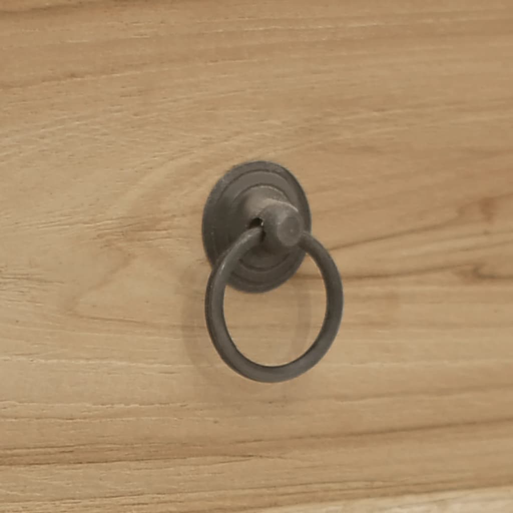 Cassettiera 55x30x90 cm in Legno Massello di Teak | homemem39