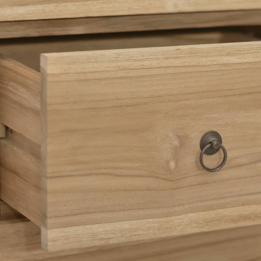 Cassettiera 30x30x90 cm in Legno Massello di Teak | homemem39