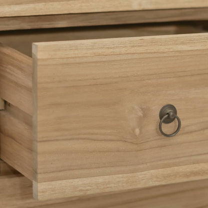 Cassettiera 30x30x90 cm in Legno Massello di Teak | homemem39