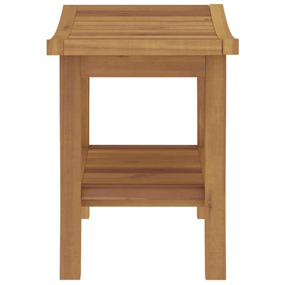 Tavolino da Bagno 50x35x45 cm in Legno Massello di Teak