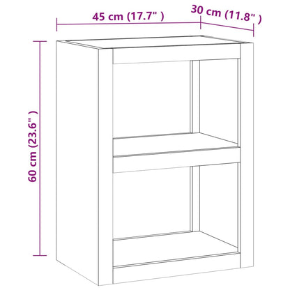 Tavolino 45x30x60 cm in Legno Massello di Teak | homemem39