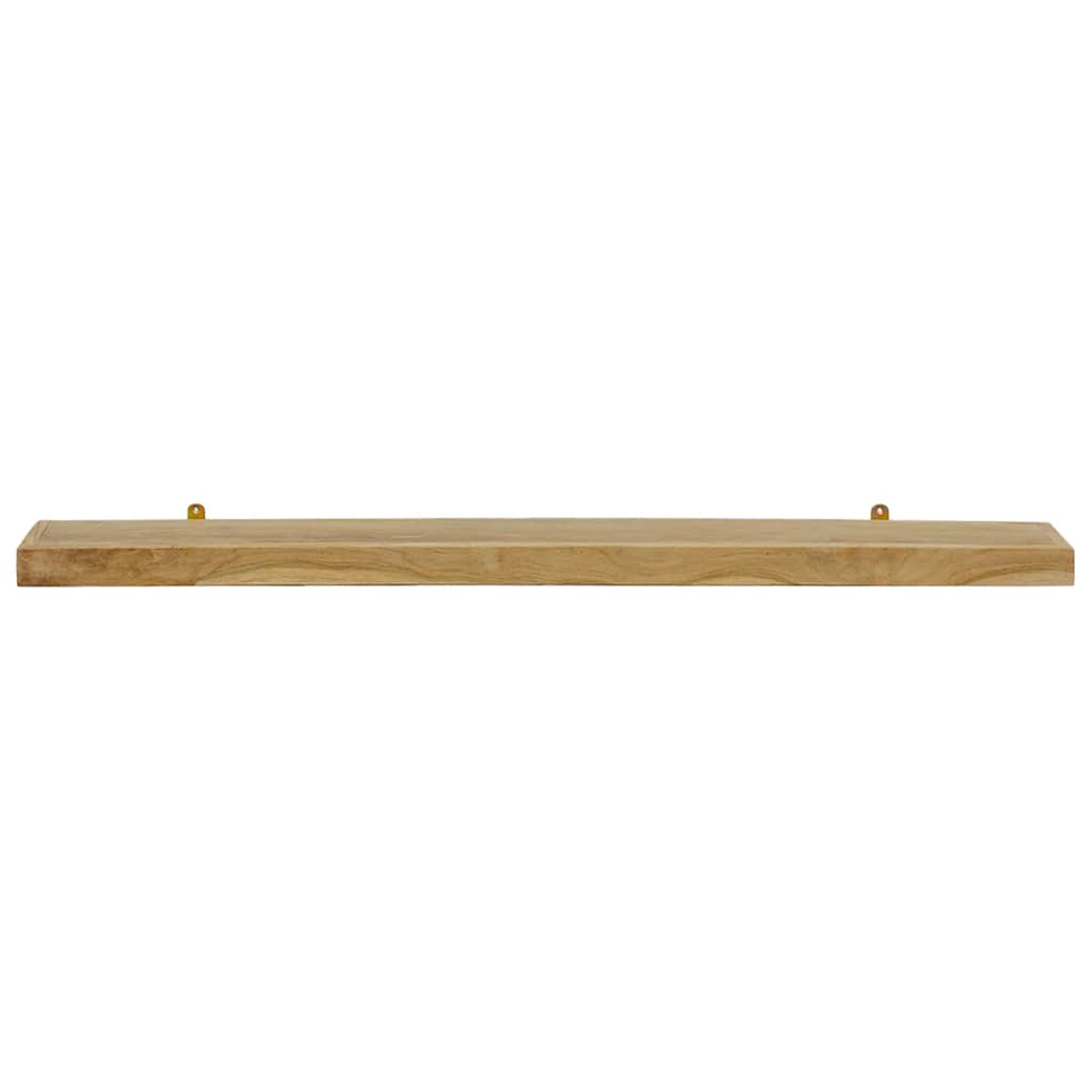 Mensole da Parete 2 pz 110x15x4 cm in Legno Massello di Teak | homemem39