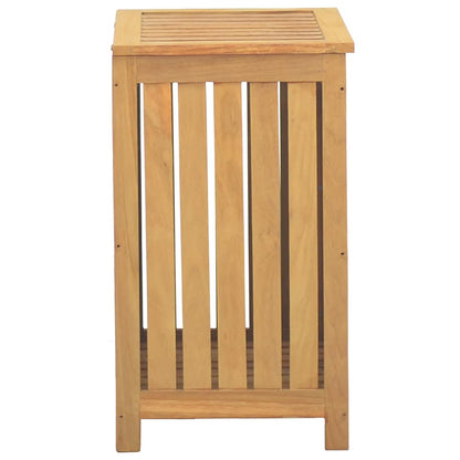 Cesto del Bucato 50x35x60 cm in Legno Massello di Teak | homemem39