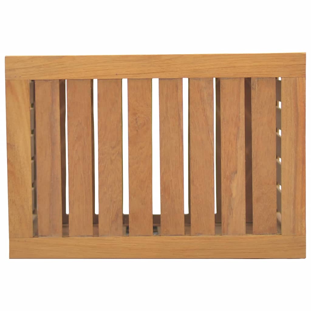 Cesto del Bucato 50x35x60 cm in Legno Massello di Teak | homemem39