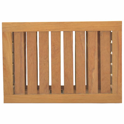 Cesto del Bucato 50x35x60 cm in Legno Massello di Teak | homemem39