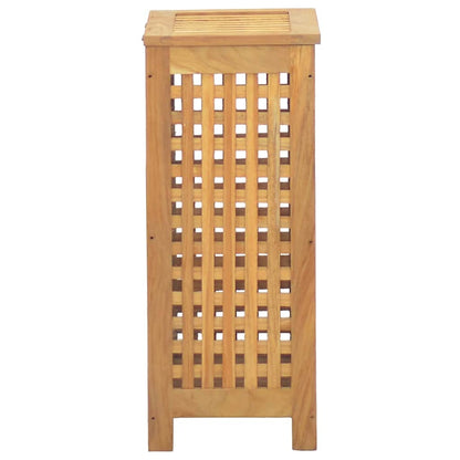 Cesto del Bucato 35x25x60 cm in Legno Massello di Teak | homemem39