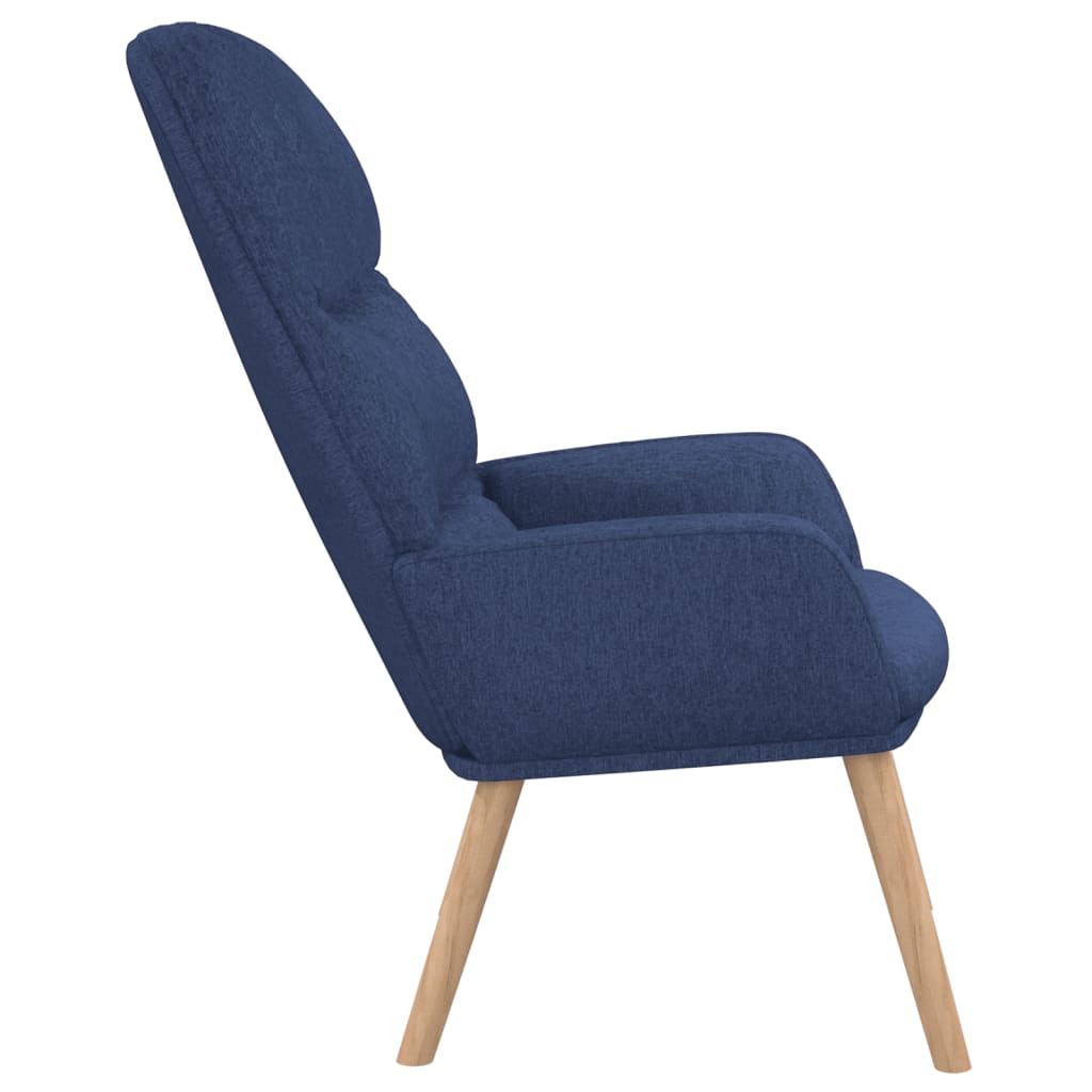 Blue Relax Chair in Fabric