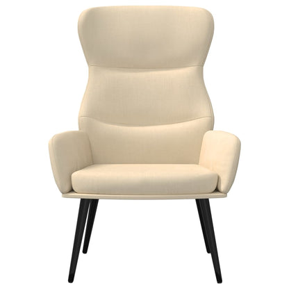 Sedia Relax Crema in Tessuto - homemem39