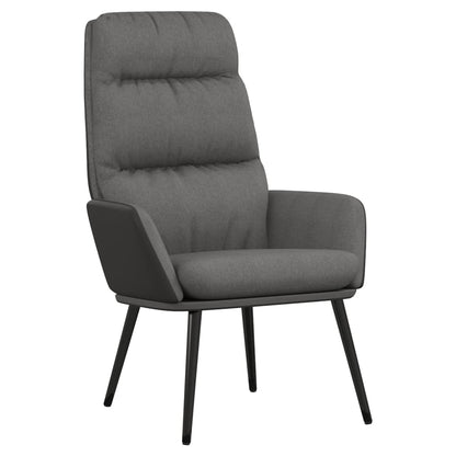 Poltrona Relax Grigio Chiaro in Tessuto | homemem39