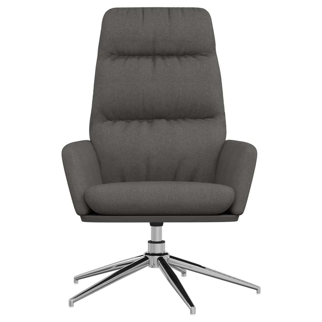 Poltrona Relax Grigio Scuro in Tessuto | homemem39
