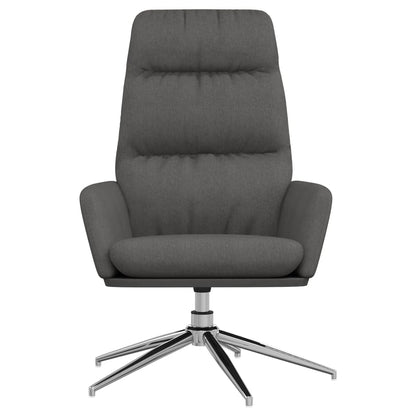 Poltrona Relax Grigio Scuro in Tessuto | homemem39