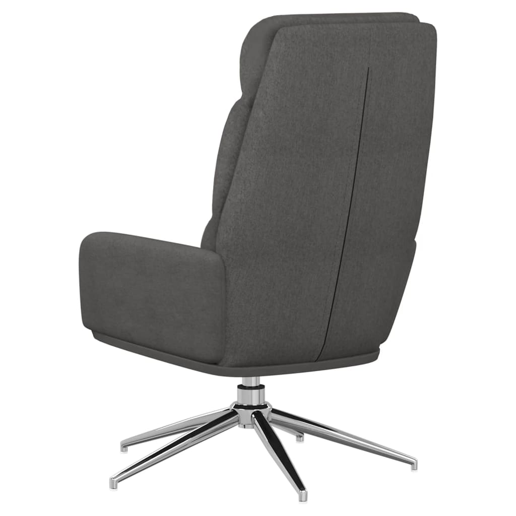 Poltrona Relax Grigio Scuro in Tessuto | homemem39