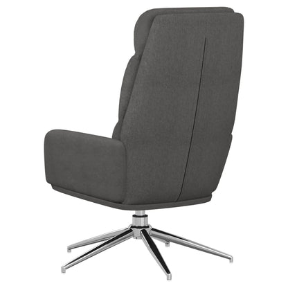 Poltrona Relax Grigio Scuro in Tessuto | homemem39