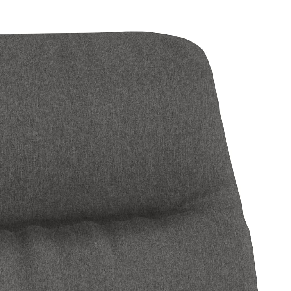 Poltrona Relax Grigio Scuro in Tessuto | homemem39