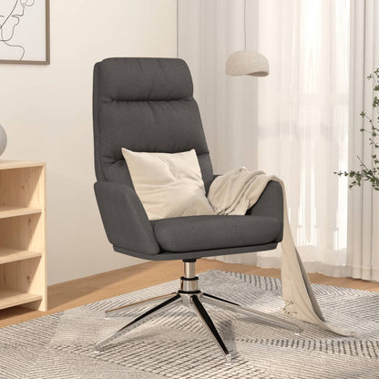 Poltrona Relax Grigio Scuro in Tessuto | homemem39