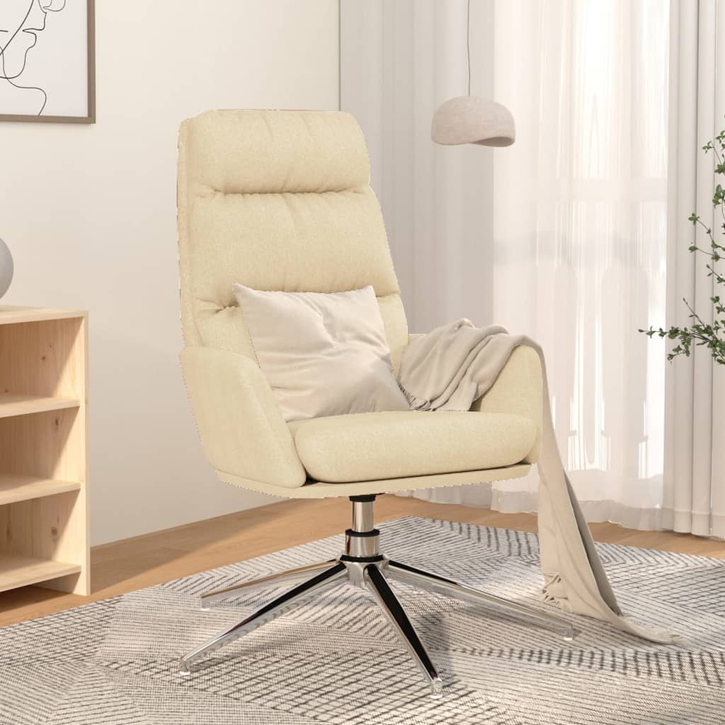 Poltrona Relax Crema in Tessuto | homemem39