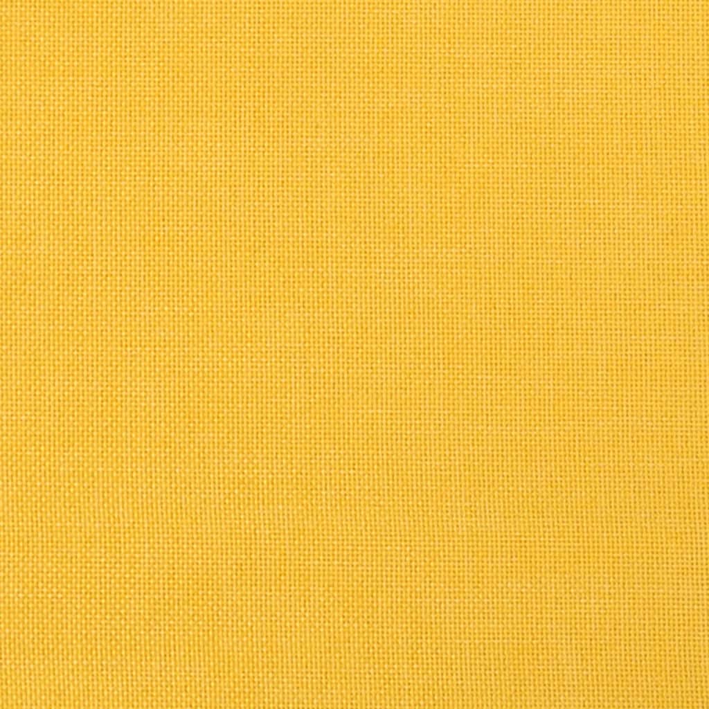 Sedia Rilassante Giallo Senape in Tessuto | homemem39