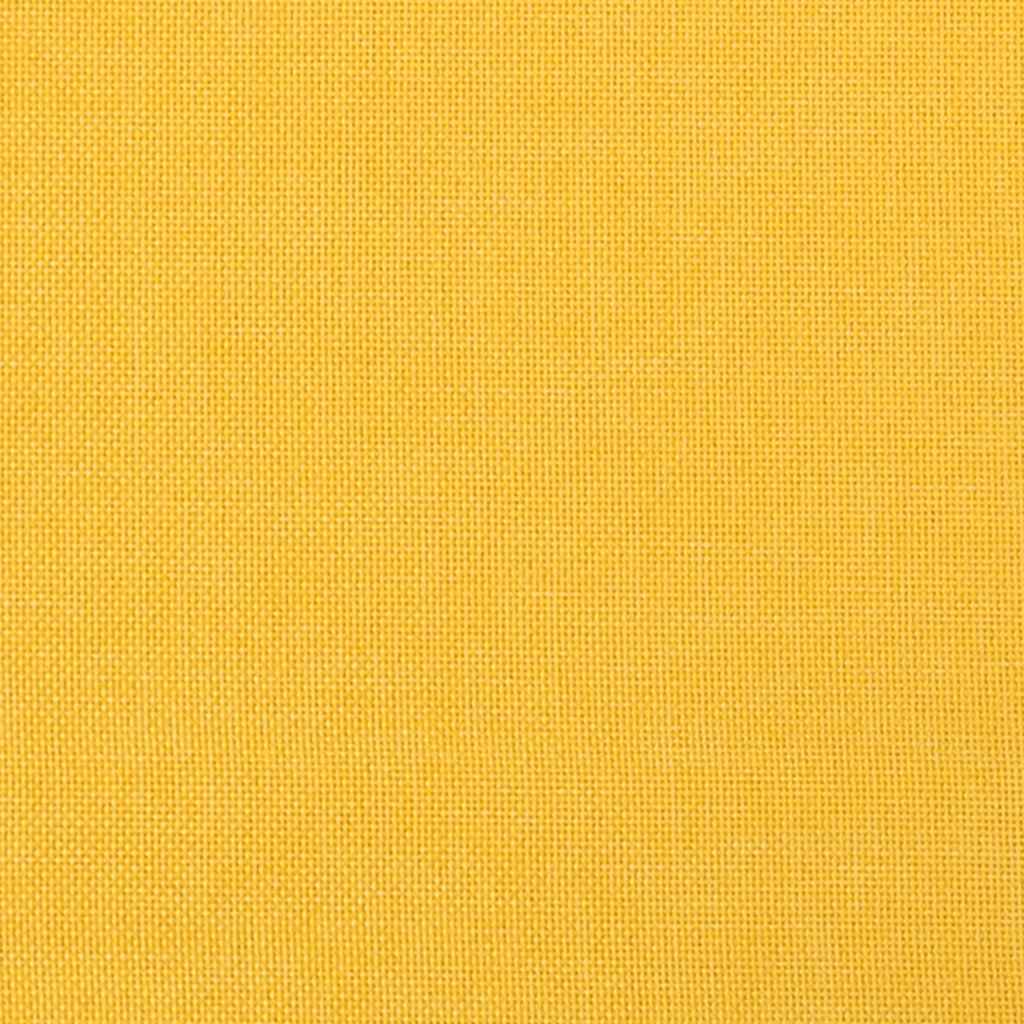 Sedia Rilassante Giallo Senape in Tessuto