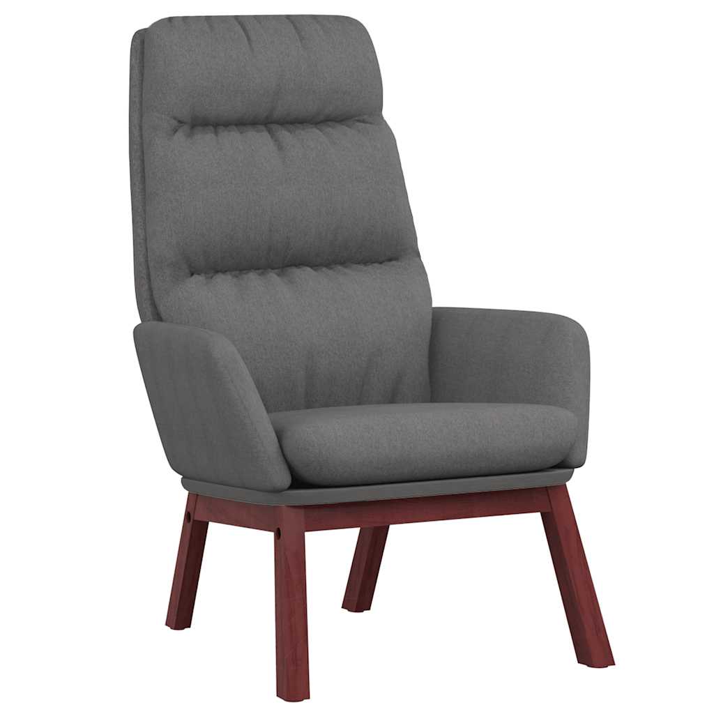 Poltrona Relax Grigio Chiaro in Tessuto | homemem39