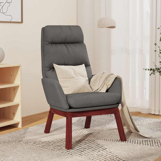 Poltrona Relax Grigio Chiaro in Tessuto | homemem39