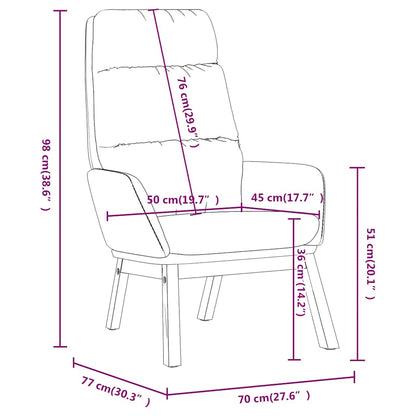 Sedia Relax Tortora in Tessuto